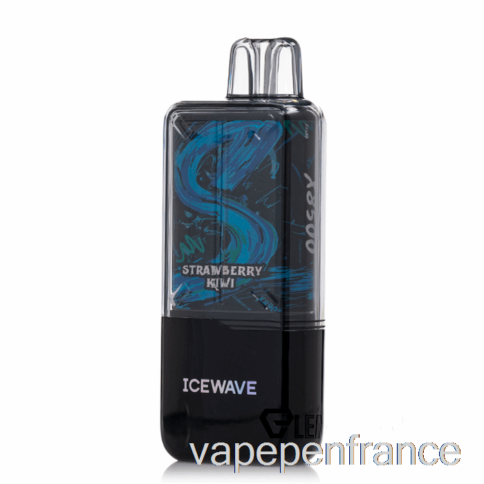 Stylo Vape Jetable Icewave X8500 Fraise Kiwi